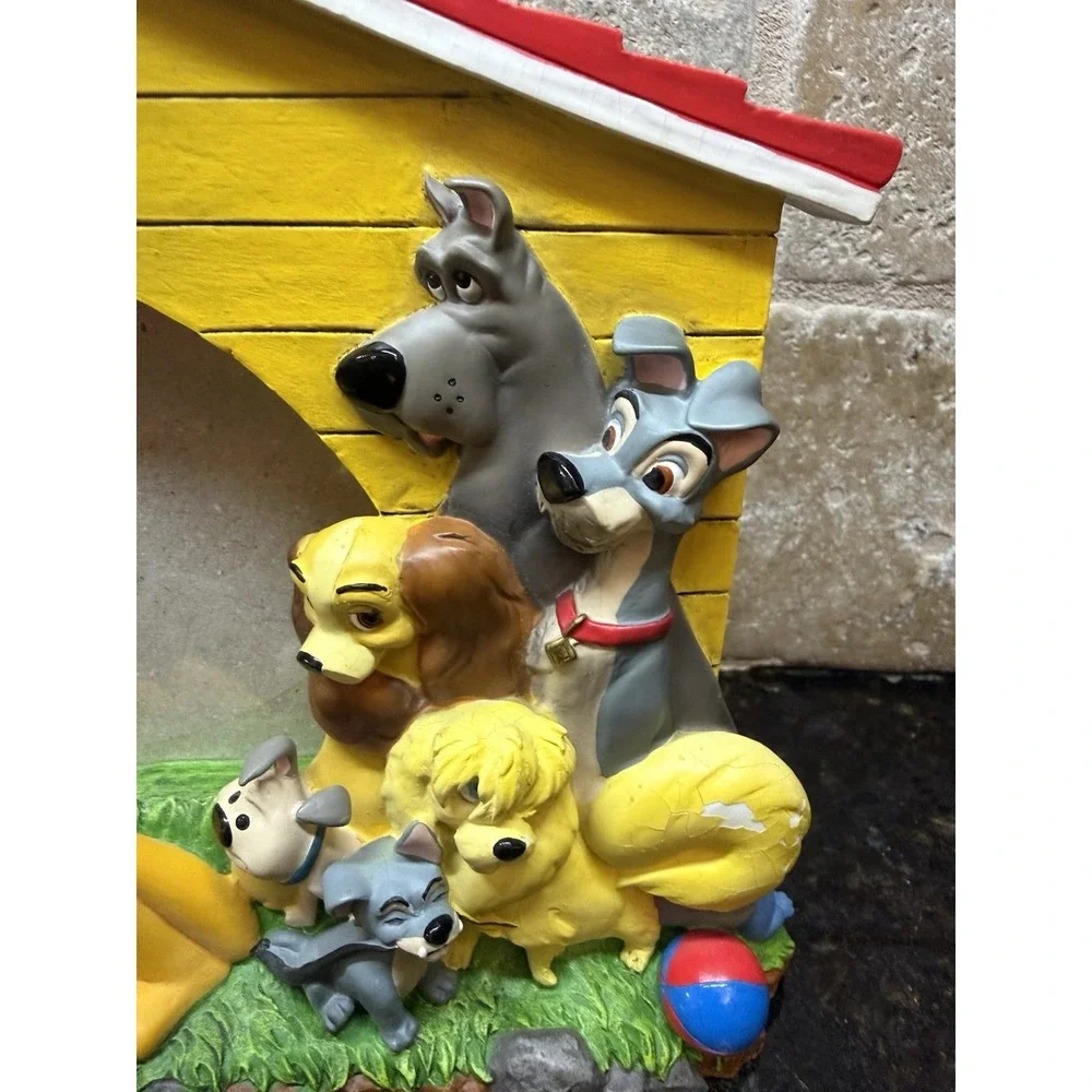 Disney‎ Pets Dogs Photo Picture Frame 3D Lady Tramp Dalmatian Nana Pluto 4x6